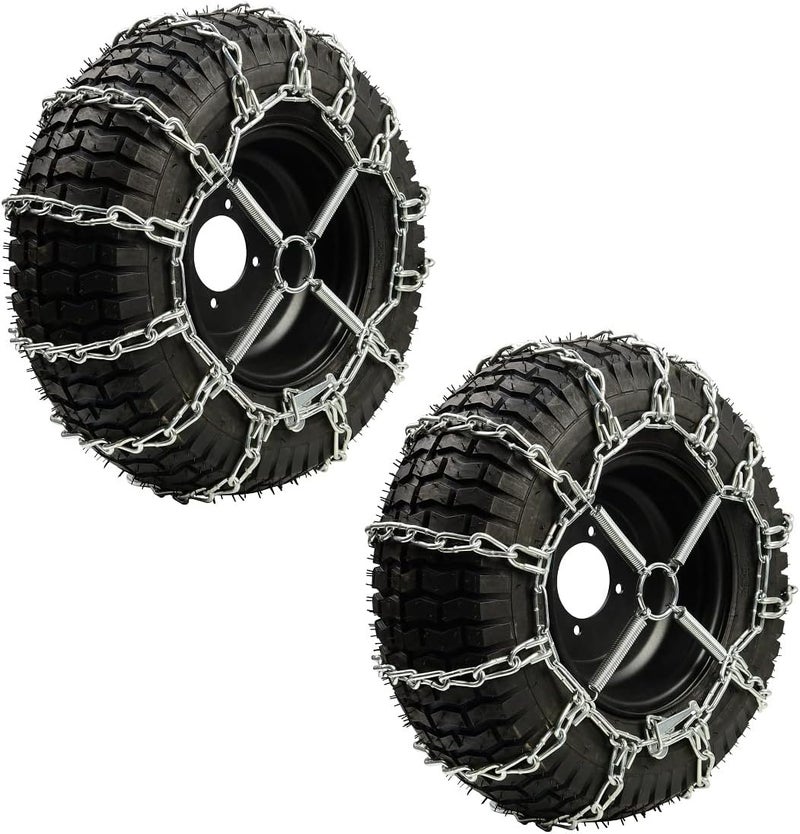 Multisland 1 Pair Tire Chain Tensioners Snow Chain Tensioners for Lawn Tractor, Garden Tractor Rider, Snow Blower(20x8.0x10, 20x9.5x10, 21x10x10, 22x10x10, 23x10x10) - Image 3